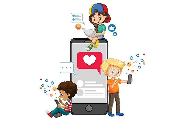 સોશિયલ મીડિયા અને બાળકો 1 - image