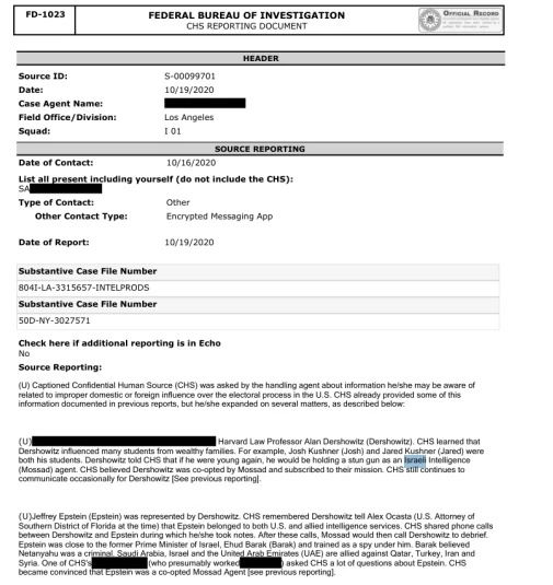 જેફરી એપસ્ટિન ઈઝરાયલી જાસૂસ હતો? FBIના સિક્રેટ ડોક્યુમેન્ટમાં ખુલાસો, નેતન્યાહૂ ભડક્યાં 2 - image