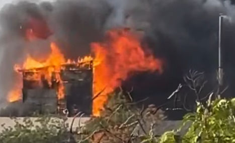 Massive blaze at wax factory in Santej Industrial area of Ahmedabad injures three