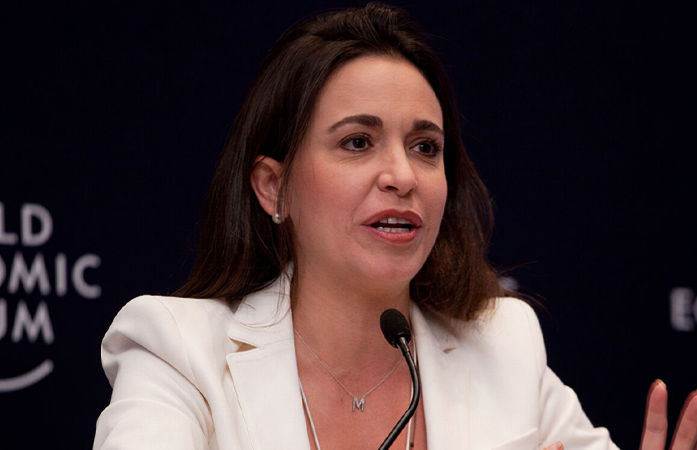 Maria Corina Machado on India