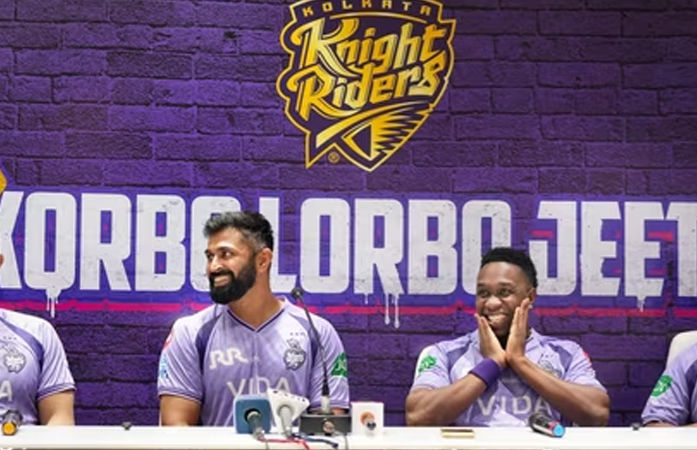 VIDEO: 'મારા ઘરમાં 2 યુવતીઓ હતી...', LIVEમાં બ્રાવોની જીભ લપસી, રહાણેએ બતાવ્યું- માઈક ચાલુ છે! 1 - image