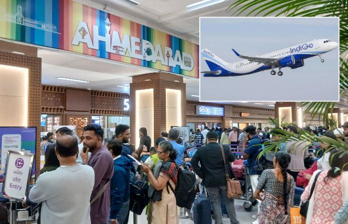 Indigo Crisis: એરલાઇન્સના આશ્વાસન વચ્ચે આજે પણ અમદાવાદમાં ઘણી ફ્લાઈટ્સ રદ, જુઓ યાદી 1 - image