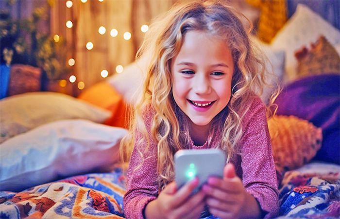 બાળકોમાં મોબાઈલનું વ્યસન                              .