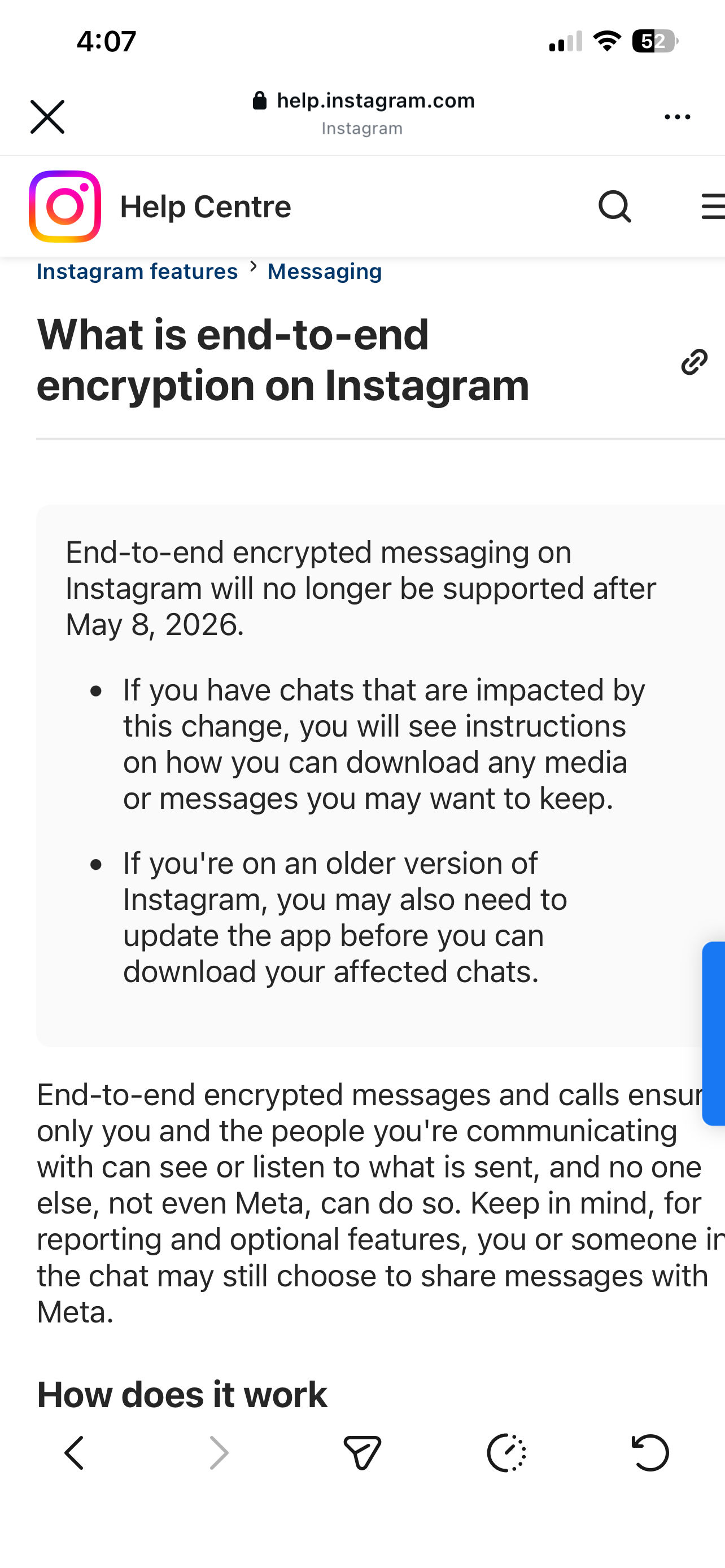 ઇન્સ્ટાગ્રામ યુઝર્સ માટે મોટો ઝટકો: એન્ડ-ટૂ-એન્ડ ઇન્ક્રિપ્શન બંધ થશે, હવે મેસેજ સંપૂર્ણ સિક્યોર નહીં રહે... 2 - image