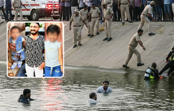 કલોલ પંથકમાં અરેરાટી: બિઝનેસમેને બે દીકરીઓ સાથે નર્મદા કેનાલમાં ઝંપલાવ્યું, બેના મૃતદેહ મળ્યા 1 - image