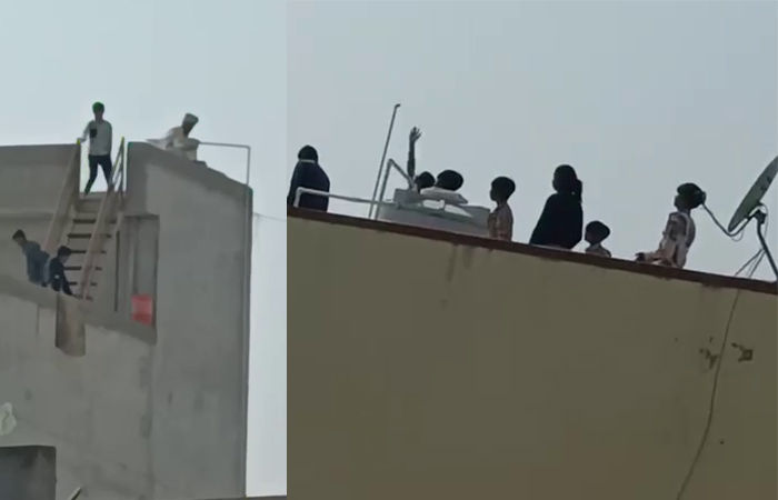 સાણંદના કલાણામાં ભારેલો અગ્નિ: બે જૂથ વચ્ચે બોલાચાલી બાદ પથ્થરમારો, સમગ્ર ગામ છાવણીમાં ફેરવાયું 2 - image