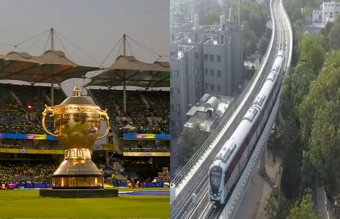 IPL matches boost Ahmedabad metro Over rs 2 cr revenue from nine match days