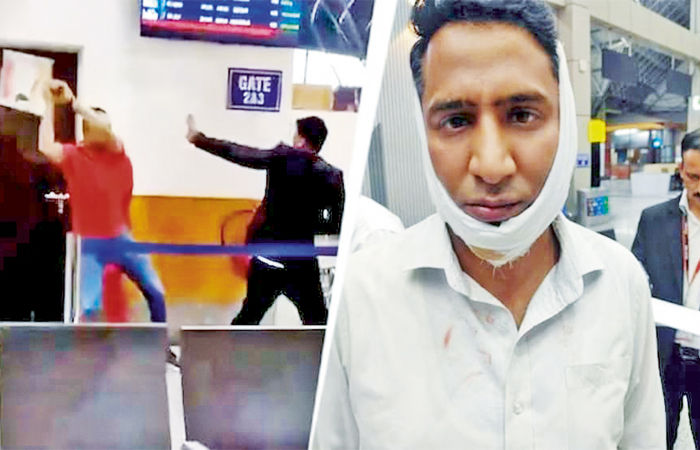 સ્પાઇસજેટના ચાર કર્મચારી સાથે સૈન્યના અધિકારીએ મારપીટ કરતા વિવાદ 1 - image