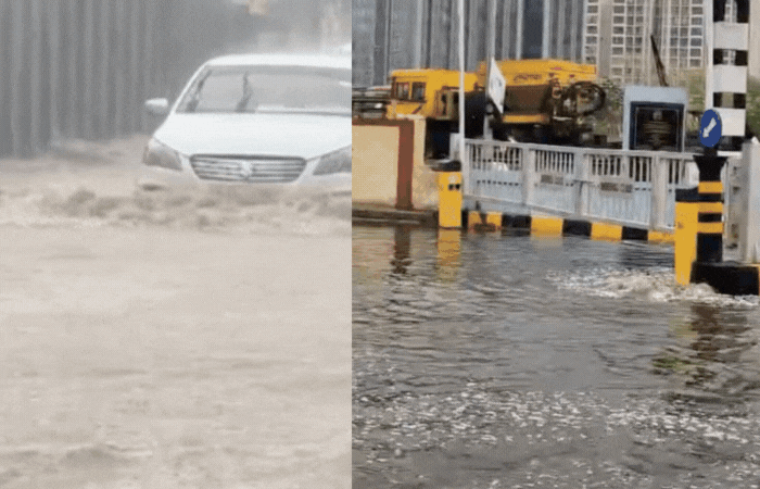 Unseasonal rain causes waterlogging, traffic jams across Ahmedabad |  Unseasonal rain causes waterlogging traffic jams across Ahmedabad - Gujarat  Samachar