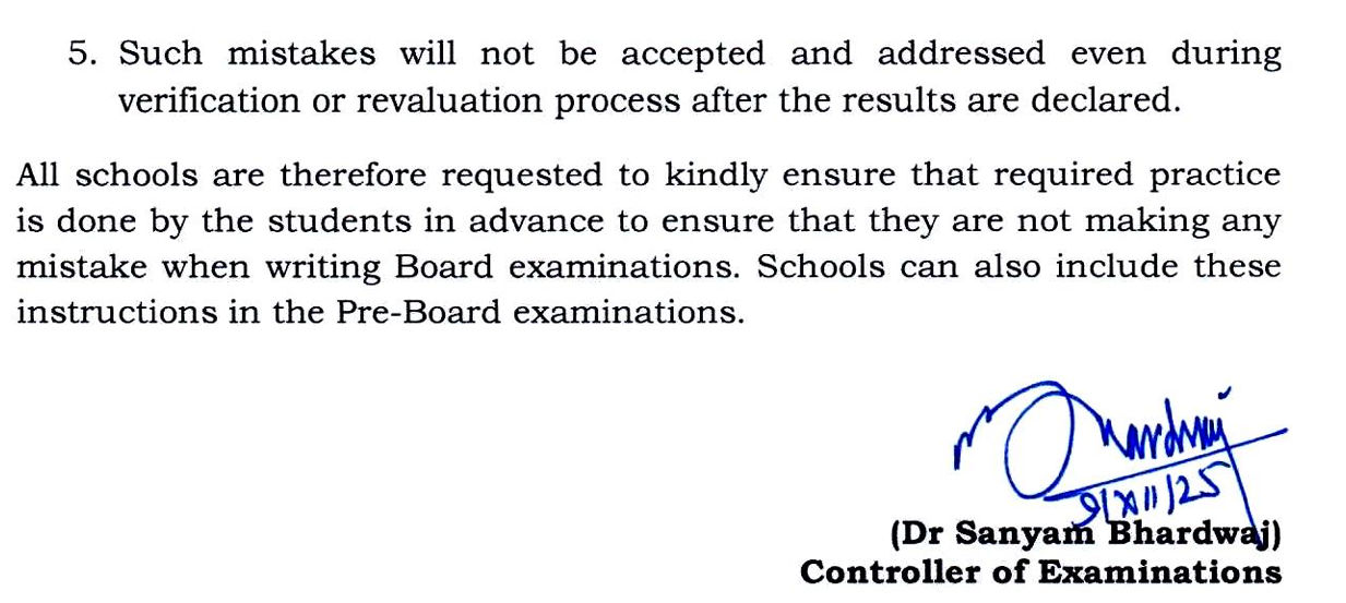 CBSEએ ધોરણ 10ના વિદ્યાર્થીઓ માટે જાહેર કરી નવી ગાઈડલાઈન, સવાલ-જવાબ લખવાની રીતમાં મોટો ફેરફાર 3 - image