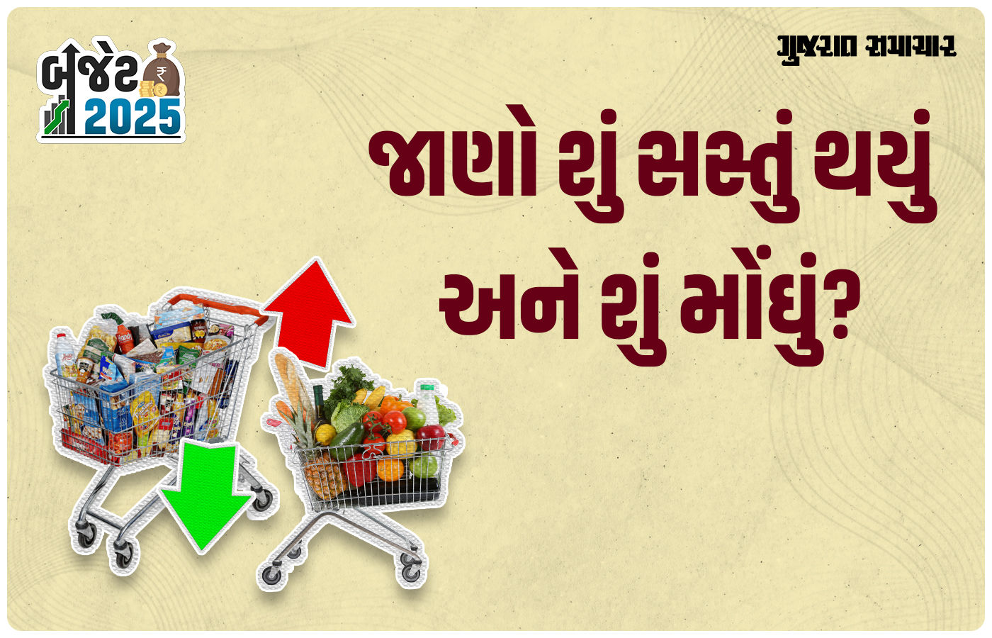 Budget 2025 : શું થયું સસ્તું અને શું થયું મોંઘું, જાણો બજેટમાં મોટી જાહેરાત 1 - image