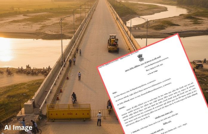 ભરૂચ: જંબુસર-આમોદને જોડતો ઢાઢર નદી પરનો બ્રિજ 3 દિવસ બંધ, જાણો વૈકલ્પિક માર્ગ 1 - image