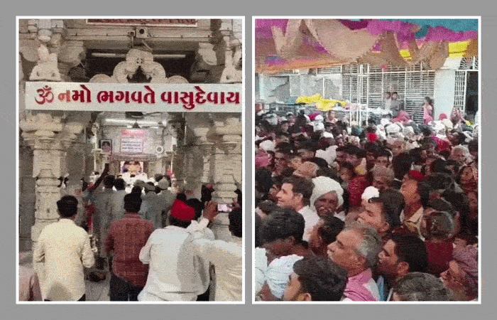 અધિક માસની પૂનમે રાજ્યના મંદિરોમાં ઉમટ્યું ભક્તોનું ઘોડાપૂર, વહેલી સવારથી શ્રદ્ધાળુઓની લાગી લાંબી કતારો 1 - image