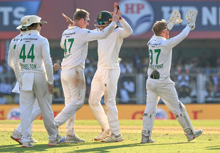 2nd Test: Jansen picks six as SA bowl India for 201, set to bat again with 288-run lead