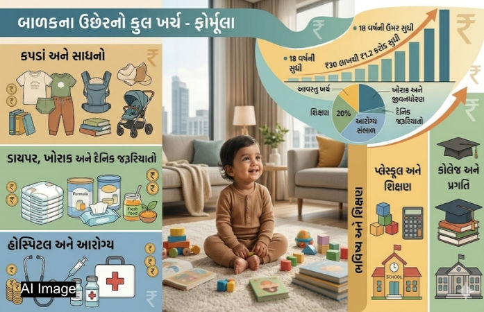 મધ્યમ વર્ગ માટે પડકાર: ભારતમાં બાળકોનો ઉછેર કરવો મોંઘો થયો! પ્લેસ્કૂલથી કોલેજ સુધીનો ખર્ચ જાણીને ચોંકી જશો 1 - image