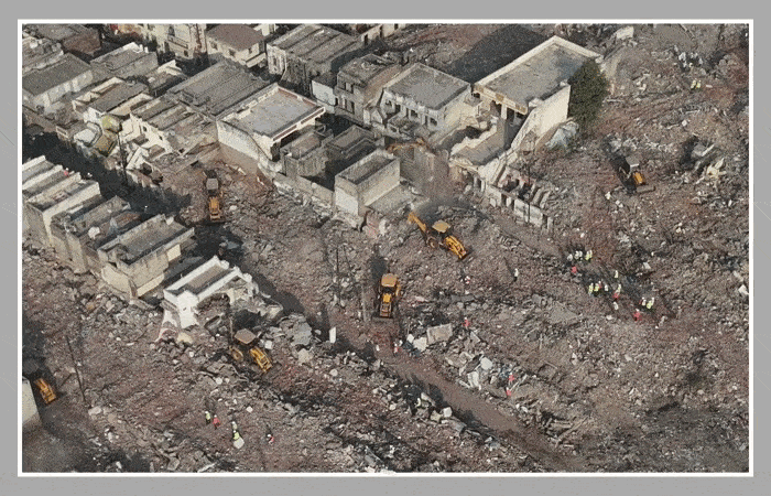 રાજકોટ: પહેલા દિવસે જંગલેશ્વરમાં 1119 મકાન જમીનદોસ્ત, આજે બંગલૉ પર ચાલશે બુલડોઝર 1 - image