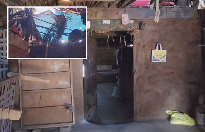 ગુજરાતમાં વિકાસના દાવા વચ્ચે વરવી વાસ્તવિકતા, નસવાડીમાં ભૂલકાં ઝૂંપડામાં ભણવા મજબૂર 2 - image