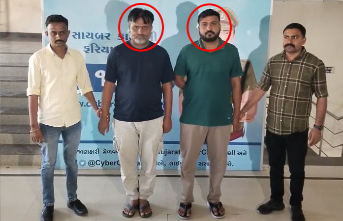 2 brothers from Patan arrested for laundering Rs 247 cr via mule accounts linked to Chinese cyber gang