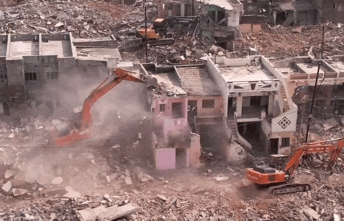 Bulldozer Action in Rajkot