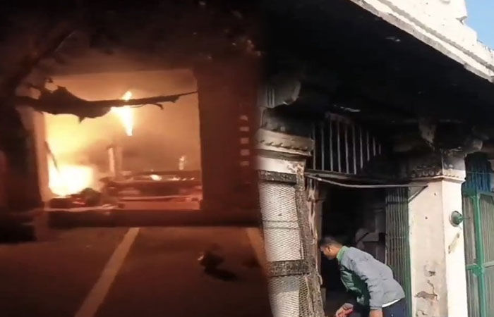 ઉત્તરપ્રદેશમાં શરમજનક ઘટના : મિરઝાપુરમાં જામા મસ્જિદમાં મોડી રાતે આગ લગાવી, 5 લોકો પકડાયા 1 - image