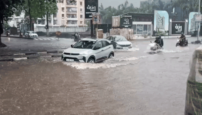 Surat receives 6 inches of downpour in 2 hours, orange alert issued in for 4 districts