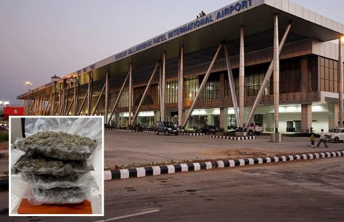 અમદાવાદ: એરપોર્ટ પરથી બેંગકોકથી આવેલા મુસાફર પાસેથી ફરી હાઇડ્રોપોનિક ગાંજો ઝડપાયો 1 - image