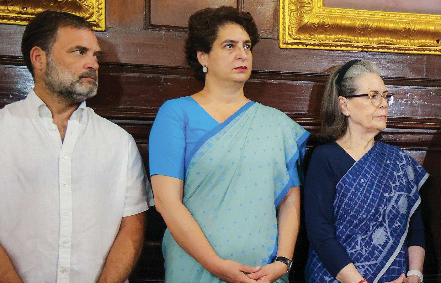 AI સમિટમાં કોંગ્રેસ કાર્યકર્તાઓએ દેખાવો કરતા ભાજપ ભડક્યું, રાહુલ-સોનિયા-પ્રિયંકા પર કર્યા આકરા પ્રહાર 3 - image