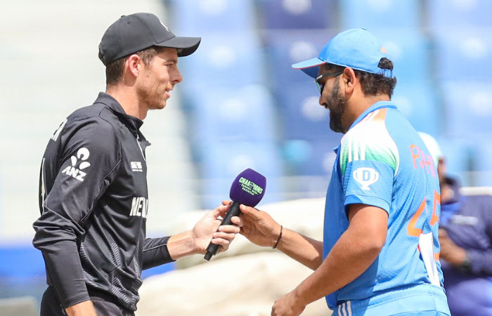 IND vs NZ Champions Trophy final New Zealand win the toss opts to bat first