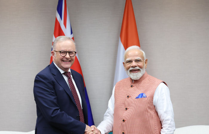 G20 સમિટ માટે સાઉથ આફ્રિકા પહોંચ્યા PM મોદી, ઑસ્ટ્રેલિયાના PM સાથે યોજી દ્વિપક્ષીય બેઠક 3 - image