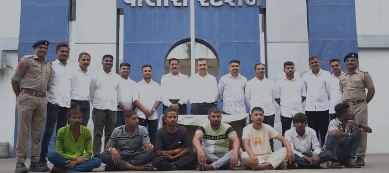 Ahmedabad Police's midnight ‘Knock-Knock’ operation in Vatva, 8 detained for weapons, prohibition offences