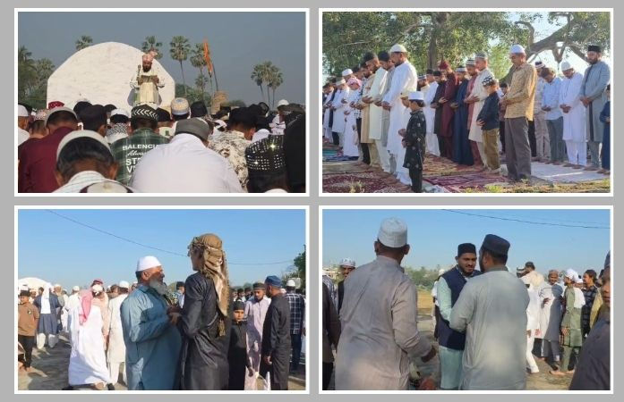 ગુજરાતમાં ઈદની રોનક: સાણંદથી શહેરા સુધી ઈદગાહમાં ઉમટી ભીડ, ધોળકા અને નસવાડીમાં કોમી એકતાના દર્શન 1 - image