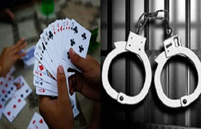 ભુજ નાગોર રોડ પર જુગારક્લબમાં પડ મંડાયાને પોલીસ ત્રાટકી : 18 ખેલી 5.23 લાખ સાથે ઝબ્બે 1 - image