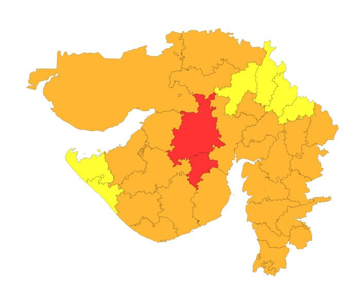 ગુજરાતમાં ભારે વરસાદની આગાહી, આ જિલ્લામાં લાલ ચેતવણી, હવામાન વિભાગનું નવીનતમ અપડેટ | સુરેન્દ્રનગર બોટડમાં ગુજરાત લાલ ચેતવણીમાં ભારે વરસાદની આગાહી