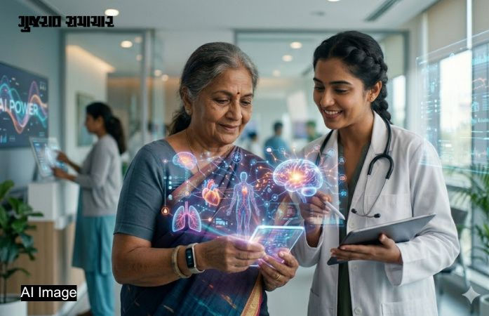 હેલ્થકેર ક્ષેત્રે ભારતનો ‘AI પાવર’: AI ટુલ્સ વાપરવામાં ભારતીયો દુનિયામાં સૌથી આગળ, USA-જાપાનને પણ પાછળ છોડ્યા