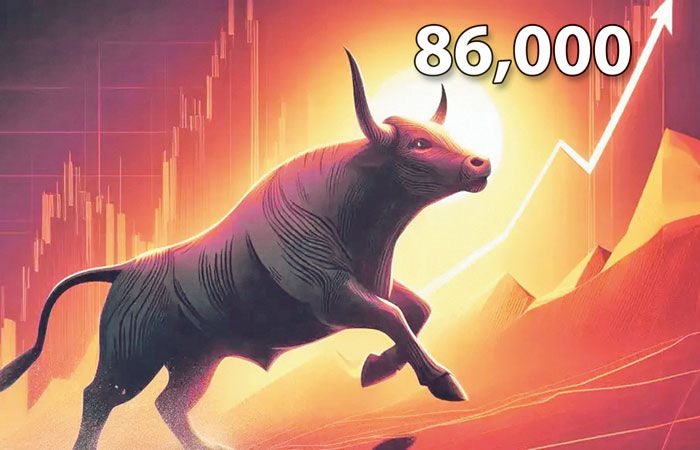 સેન્સેકસ 86055 અને નિફટી 26310 ઓલટાઈમ હાઈને સ્પર્શ્યા 1 - image