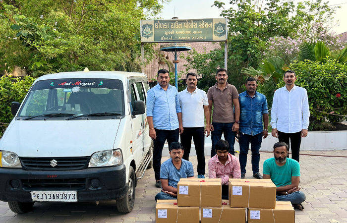 Three arrested with 590 bottles of cough syrup in Ahmedabad Rural