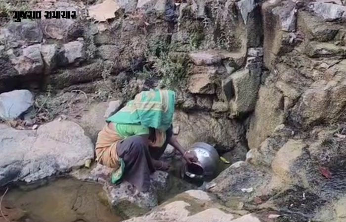 છોટા ઉદેપુર : ડુંગર વિસ્તારોમાં સ્થાનિકોના પાણી માટે વલખાં, યોજના ફક્ત કાગળ પર 6 - image