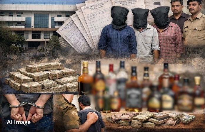 ગુજરાતમાં દારૂબંધીની માત્ર વાતો, નિયમો નેવે મૂકી આડેધડ પરમિટ, 50 લાખનું કૌભાંડ ખુલ્યું 1 - image
