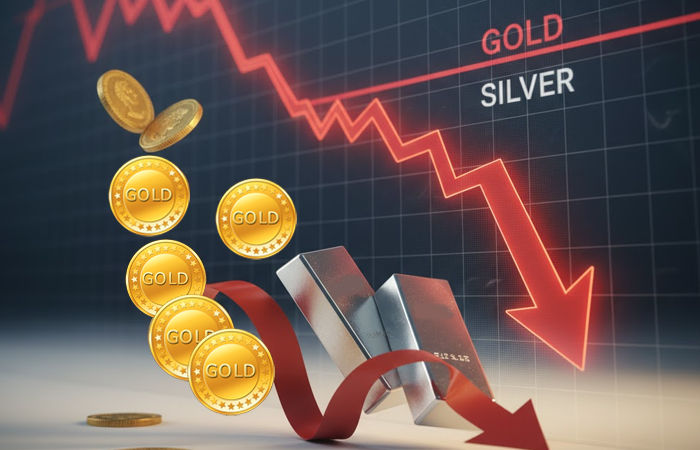 ચાંદીની કિંમતમાં ફરી મોટો ઘટાડો, એક ઝાટકે સોનું પણ થયું સસ્તું, જાણો લેટેસ્ટ ભાવ 1 - image