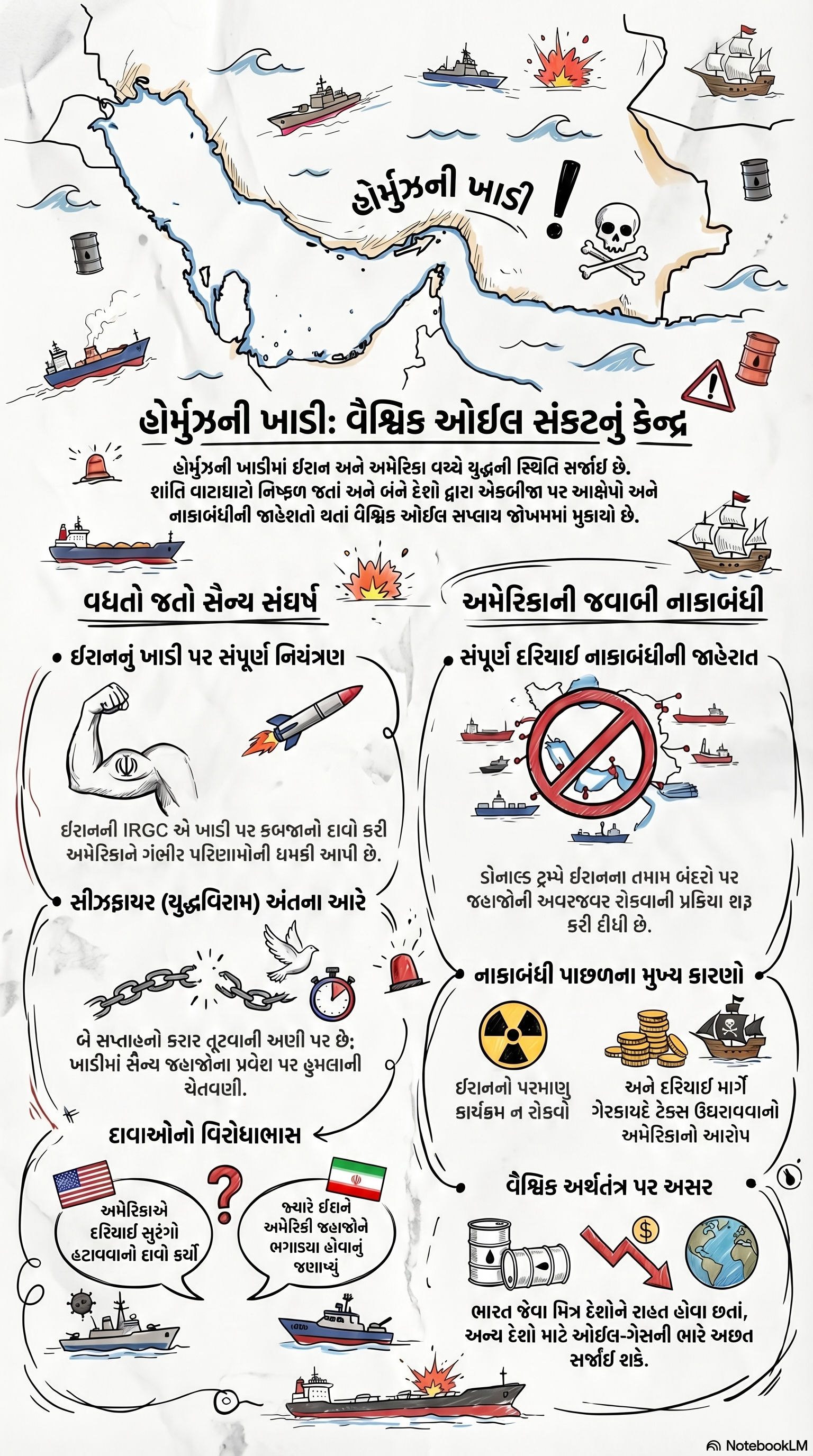 હોર્મુઝની ખાડી બની ડેન્જર ઝોન! ટ્રમ્પની નાકાબંધીની ધમકી પર આકરા પાણીએ ઈરાન, ઓઈલ અંગે વિશ્વનું ટેન્શન વધ્યું 2 - image