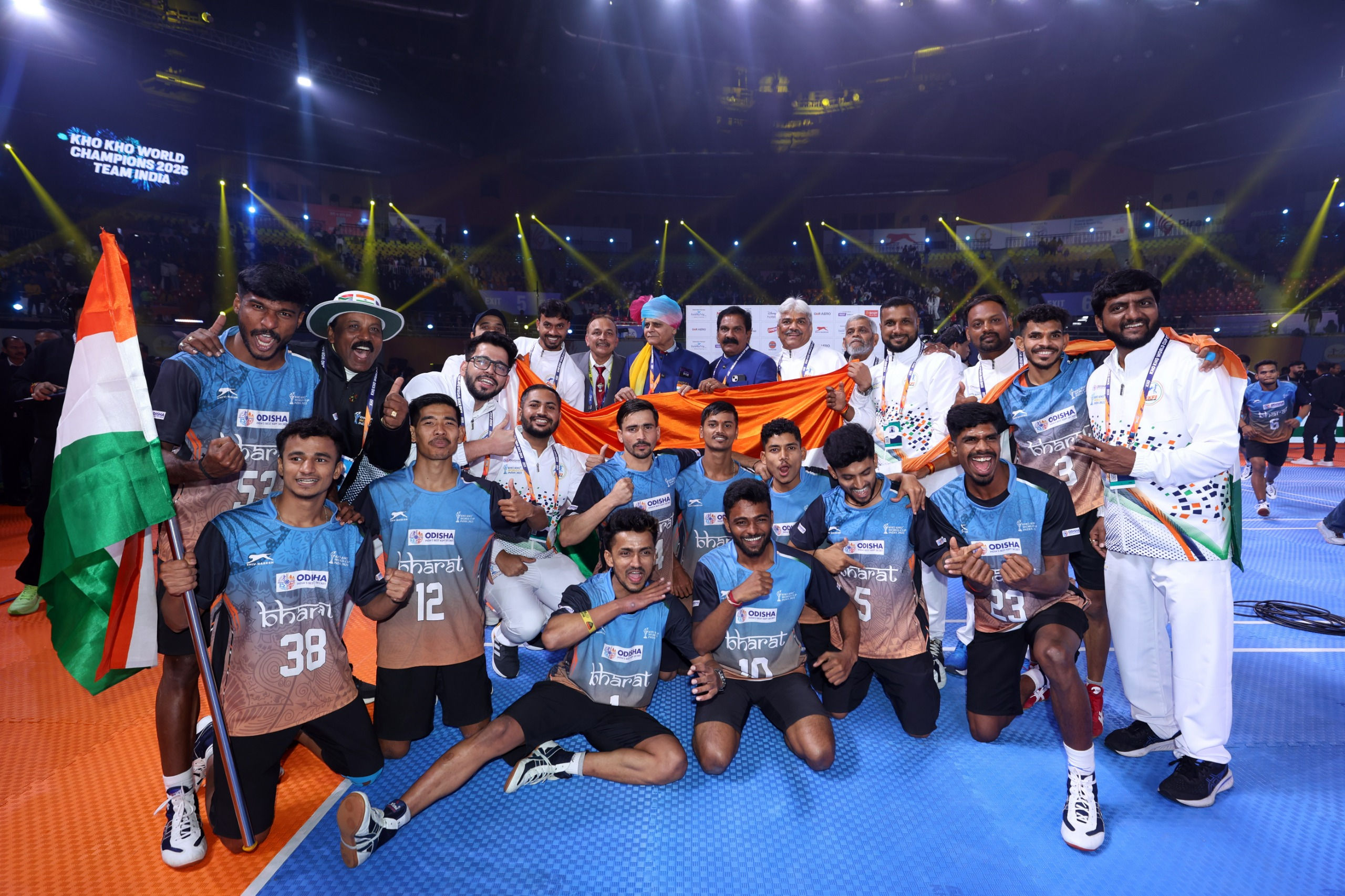 Indian men Kho Kho team wins first-ever Kho Kho World Cup