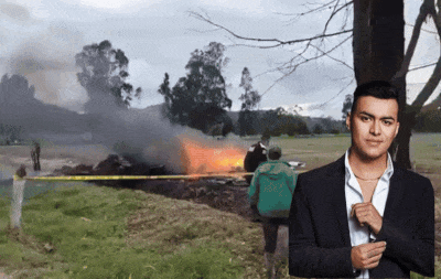 Colombian singer dies in plane crash in Boyacá province | Colombian singer  dies in plane crash in Boyacá province - Gujarat Samachar