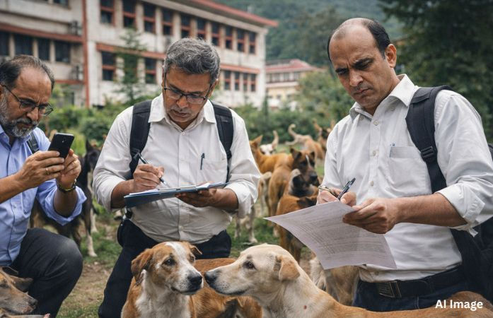 ઉત્તરાખંડ સરકારનો વિચિત્ર નિર્ણય, પ્રોફેસરોને રખડતાં શ્વાન ગણવાની જવાબદારી સોંપી 1 - image