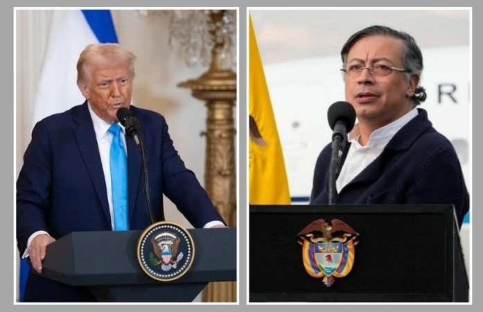 પહેલા ધમકી પછી ફોન કોલ, ટ્રમ્પ અને કોલંબિયાના પ્રમુખના સંબંધોમાં ટ્વિસ્ટ, અમેરિકા આવવા આમંત્રણ 1 - image