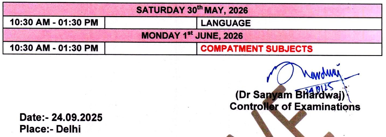 CBSEના વિદ્યાર્થીઓ માટે મોટા સમાચાર: ધો. 10-12ની પરીક્ષાની સંભવિત તારીખ જાહેર કરી 13 - image