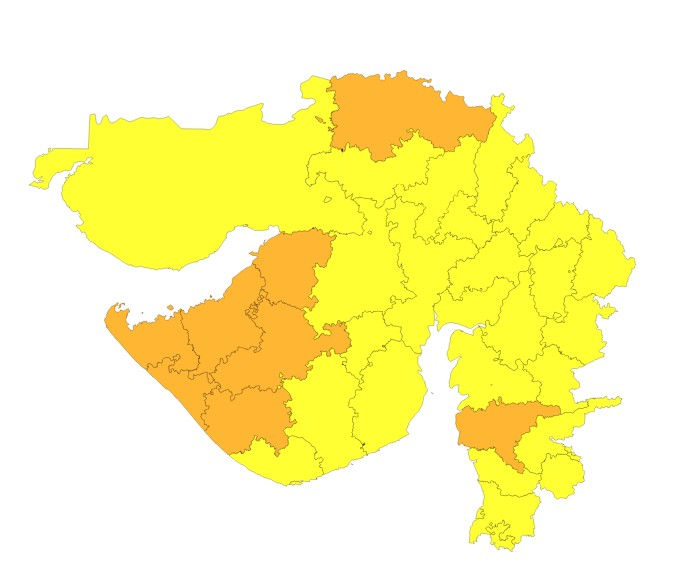 ગુજરાતના 8 જિલ્લામાં ભારે વરસાદનું ઓરેન્જ એલર્ટ, હવામાન વિભાગની લેટેસ્ટ આગાહી 2 - image