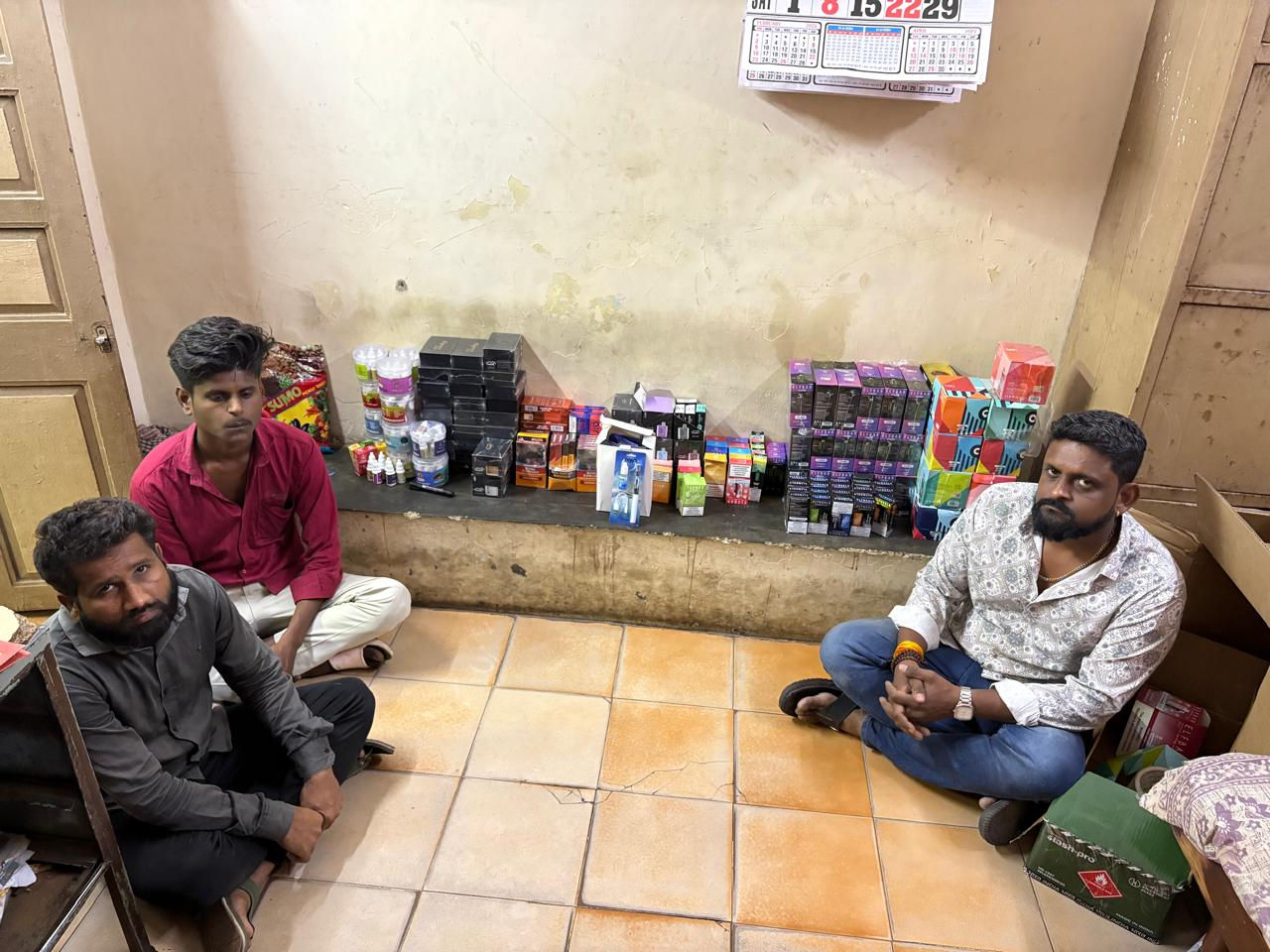 Ahmedabad police crack down on illegal e-cigarette trade, seize goods worth ₹9.34 lakh