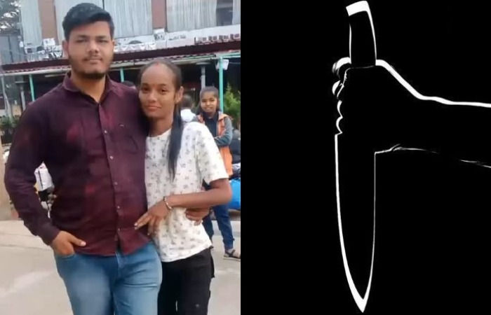 Man attacks wife with knife in public in Ahmedabad woman hospitalised