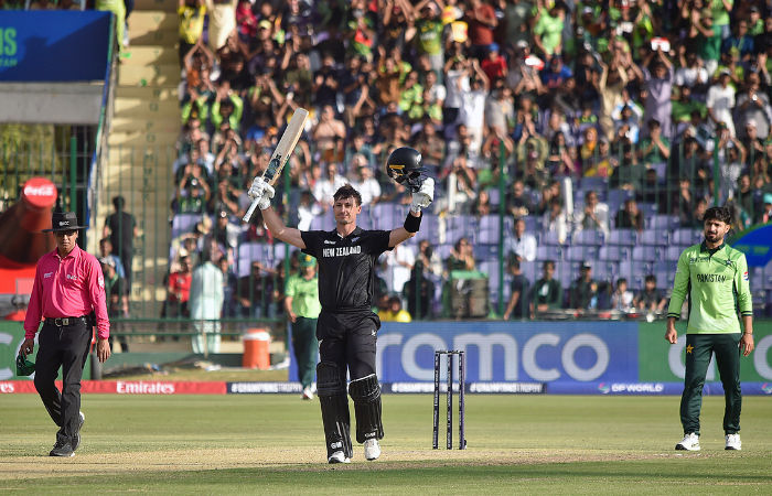 Champions Trophy: Centuries from Latham, Young propel New Zealand to 320/5 vs Pakistan