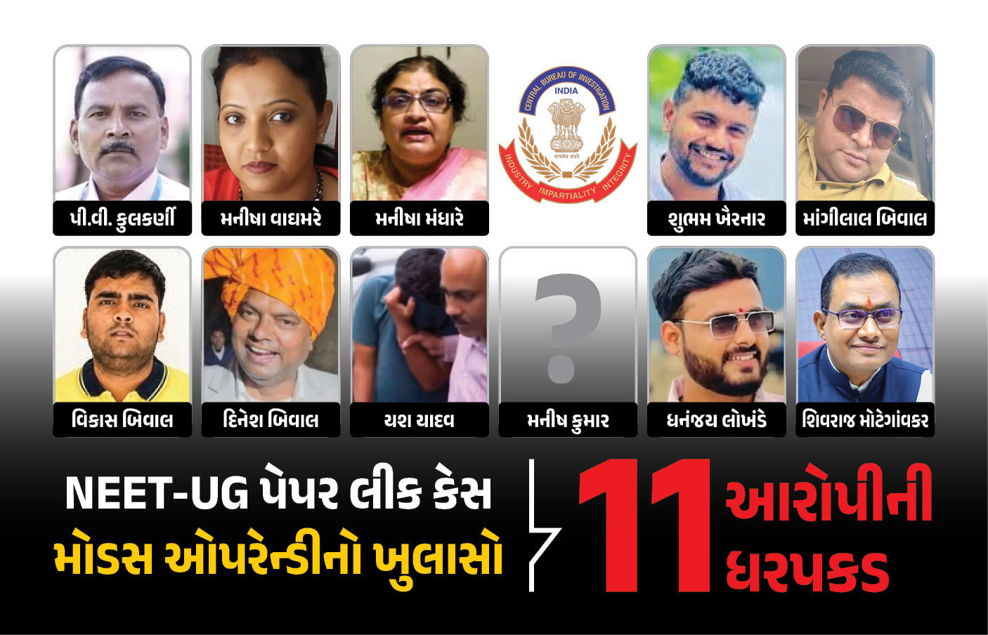 NEET-UG પેપર લીક: બ્યુટીશિયન, NTA સભ્ય સહિત 11ની ધરપકડ!